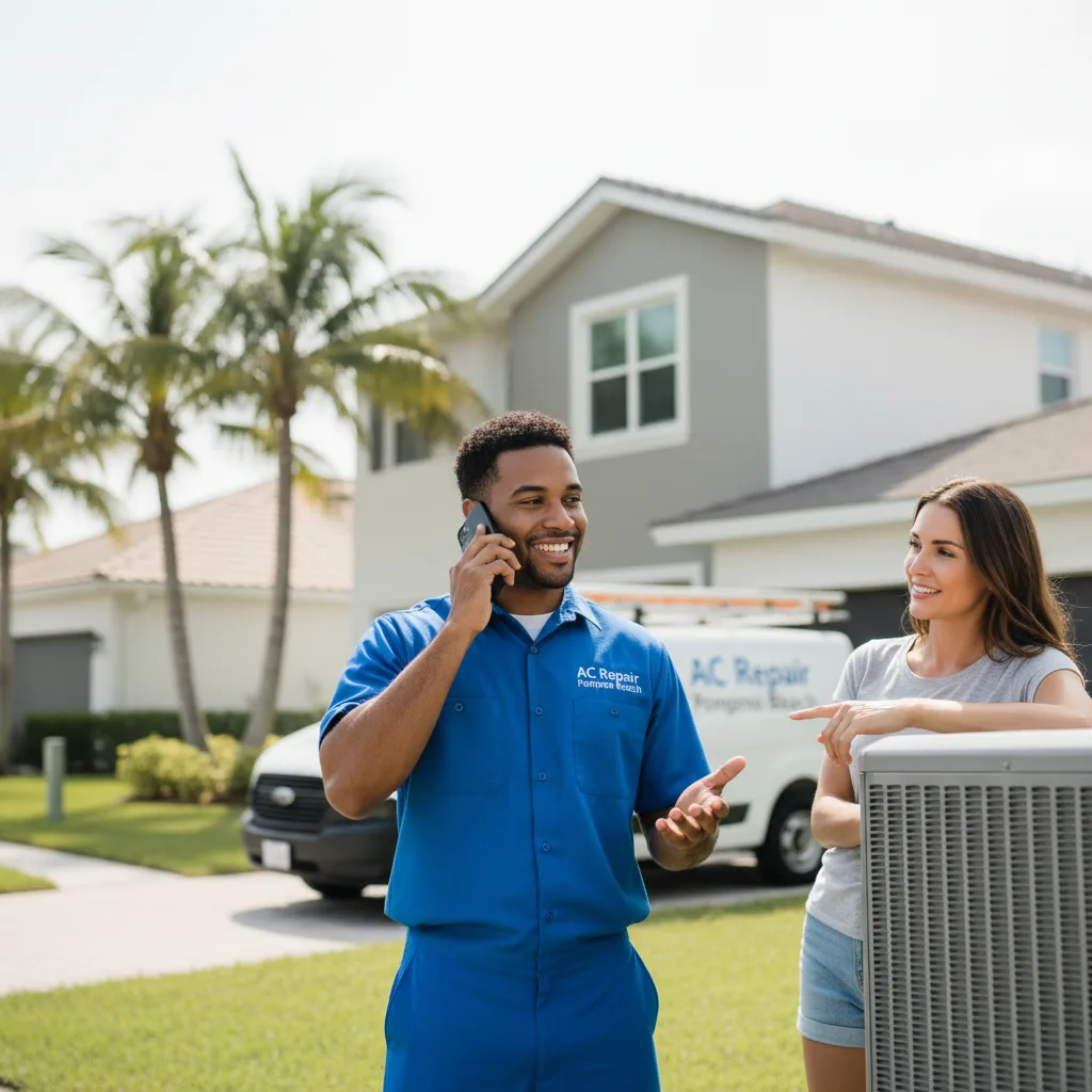 AC Repair Pompano Beach customer support in Canoga Park